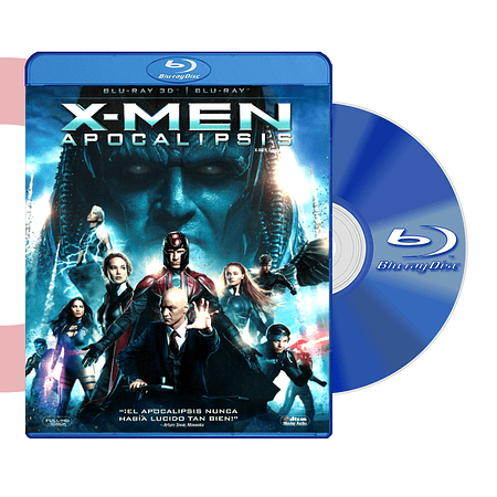 Blu Ray 3D X Men Apocalypse