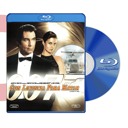 Blu Ray 007 CON LICENCIA PARA MATAR