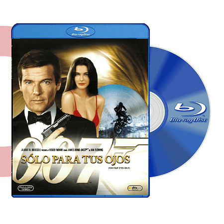 BLU RAY 007 SOLO PARA TUS OJOS