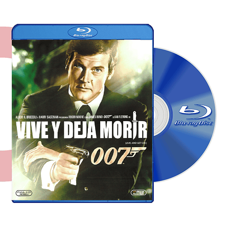 Blu Ray 007 VIVE Y DEJA MORIR