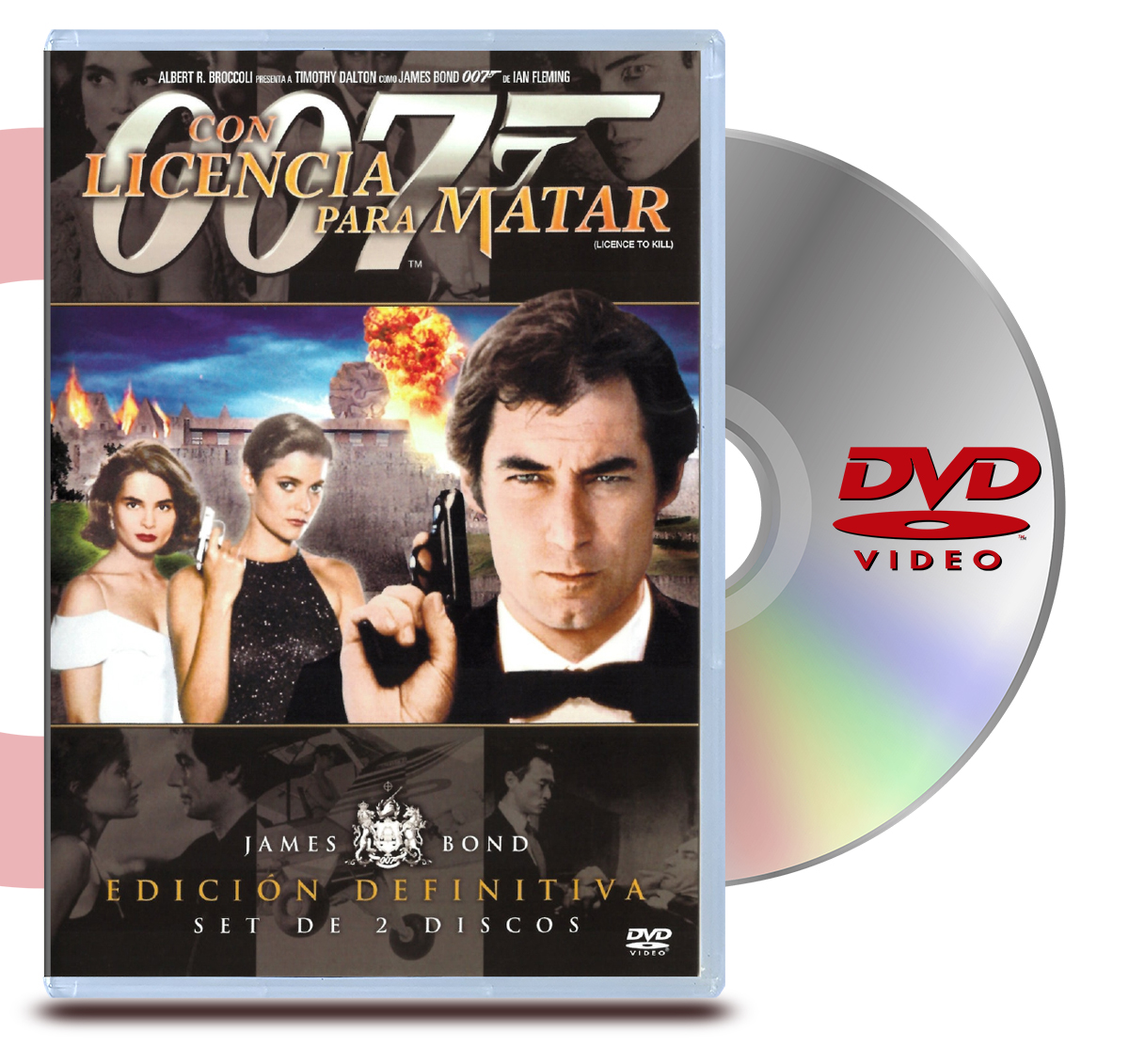 DVD 007 CON LICENCIA PARA MATAR