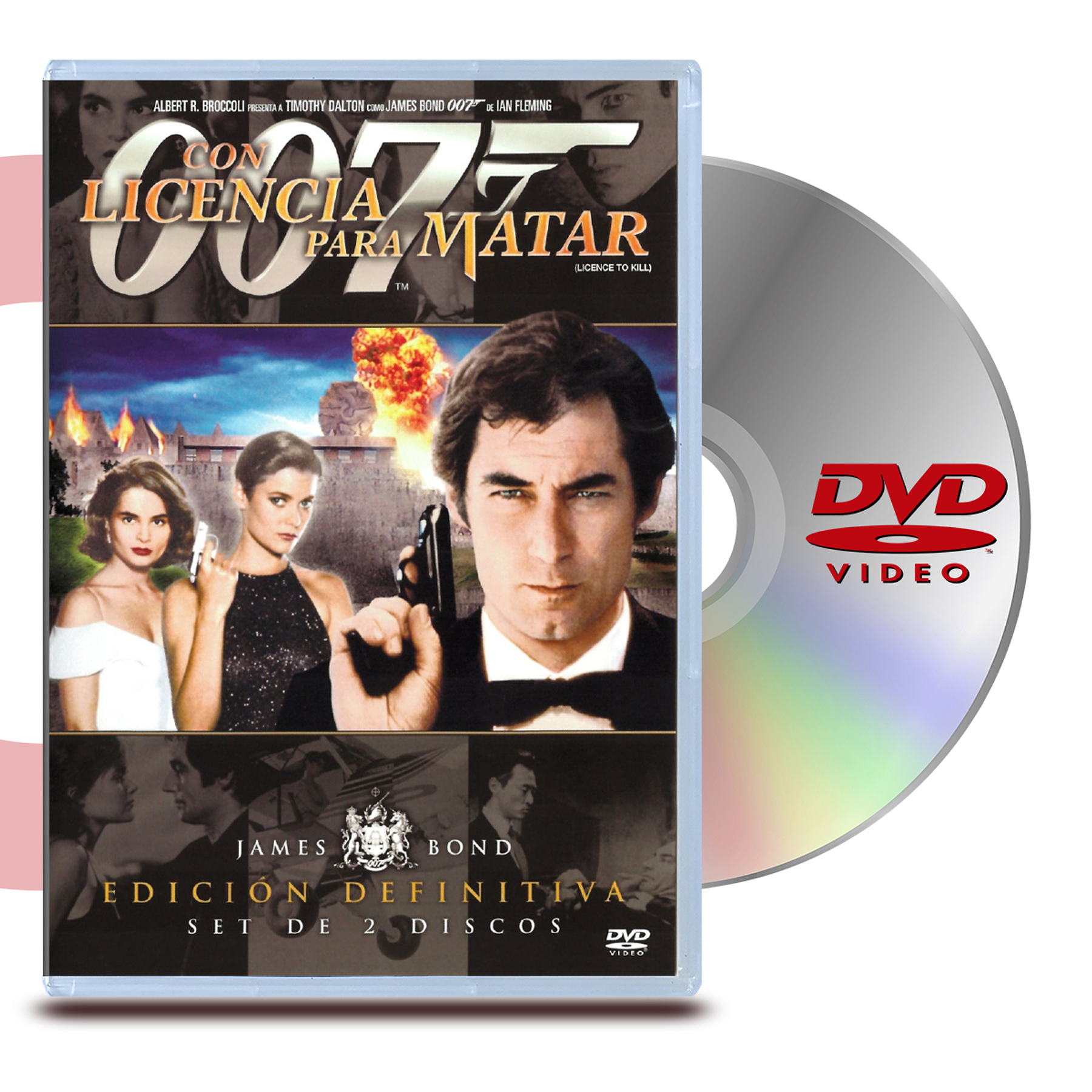 DVD 007 CON LICENCIA PARA MATAR