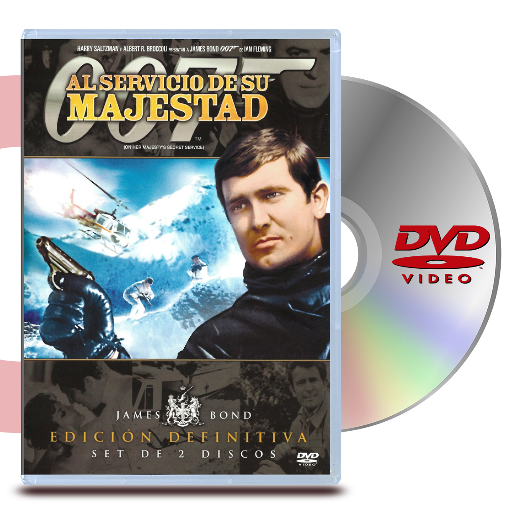 DVD 007 AL SERVICIO DE SU MAJESTAD