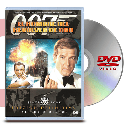 DVD 007 EL HOMBRE DEL REVOLVER DE ORO