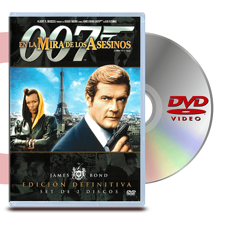 DVD 007 EN LA MIRA DE LOS ASESINOS