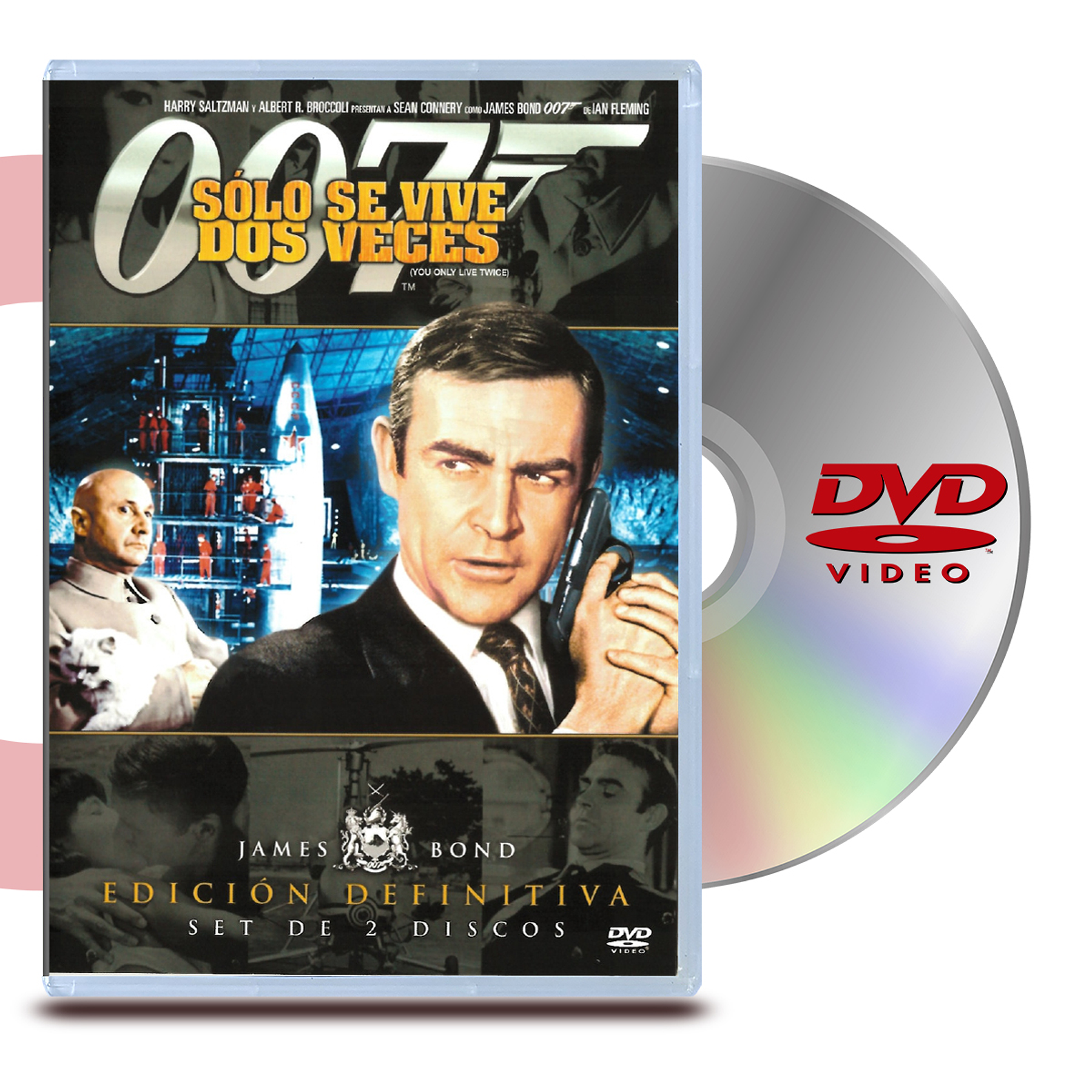 DVD 007 SOLO SE VIVE DOS VECES