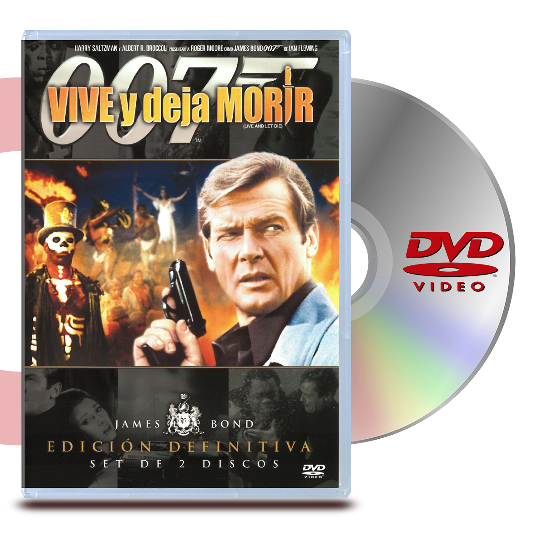 DVD 007 VIVE Y DEJA MORIR