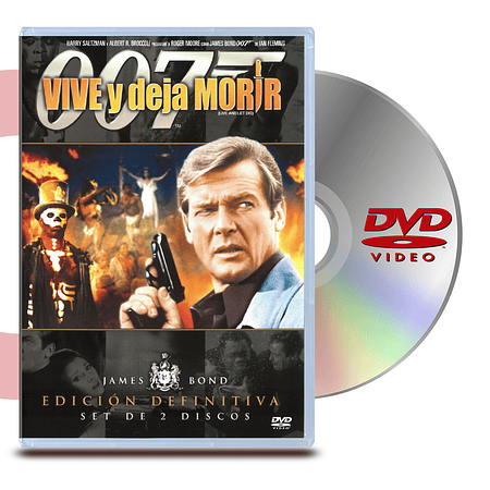 DVD 007 VIVE Y DEJA MORIR
