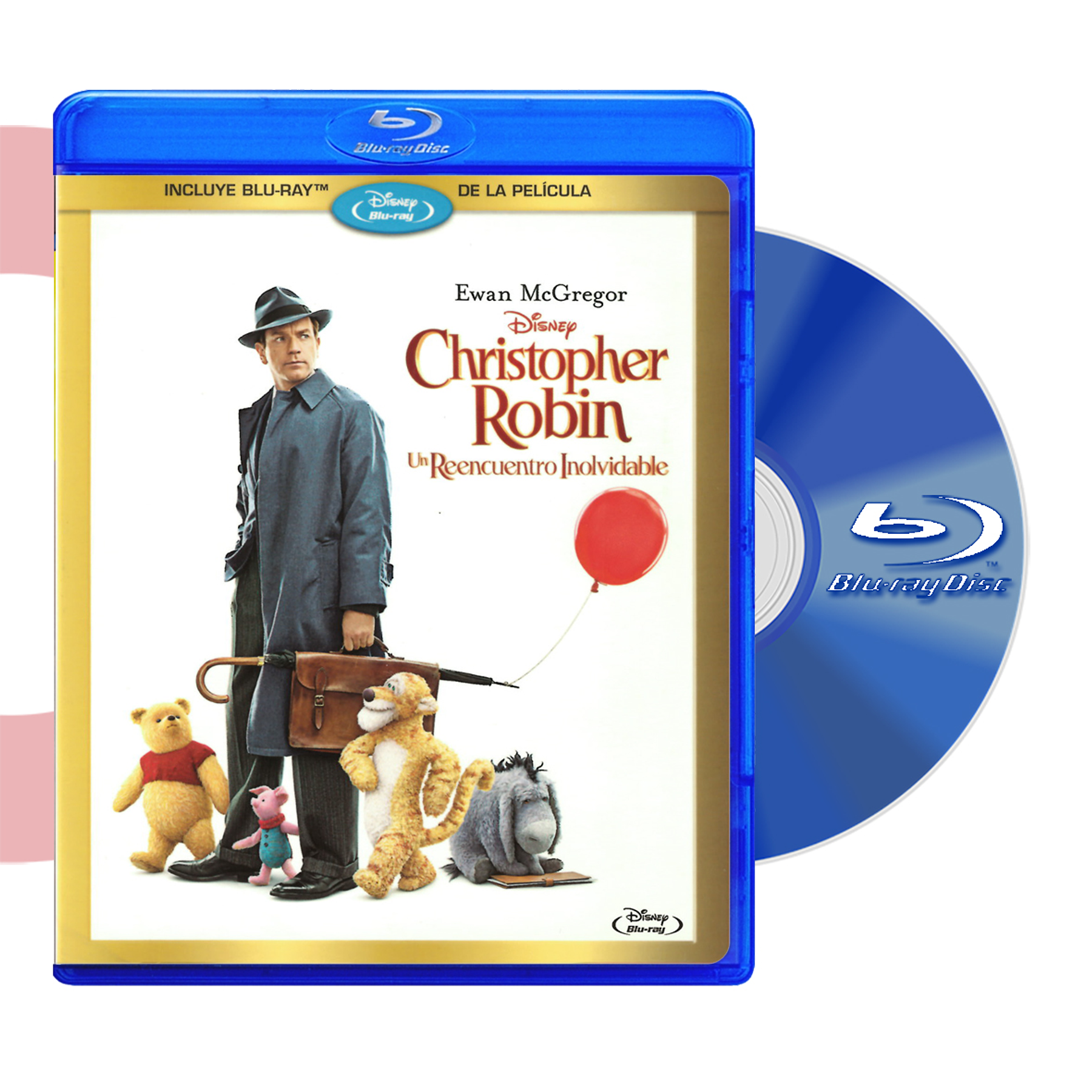 BLU RAY CHRISTOPHER ROBIN UN REENCUENTRO INOLVIDABLE