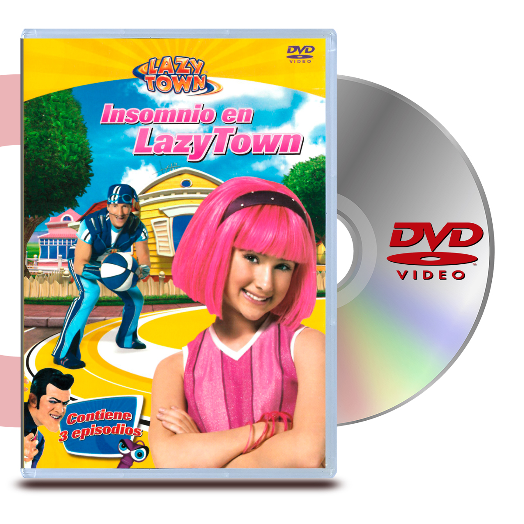DVD LAZY TOWN INSOMNIO (OFERTA)
