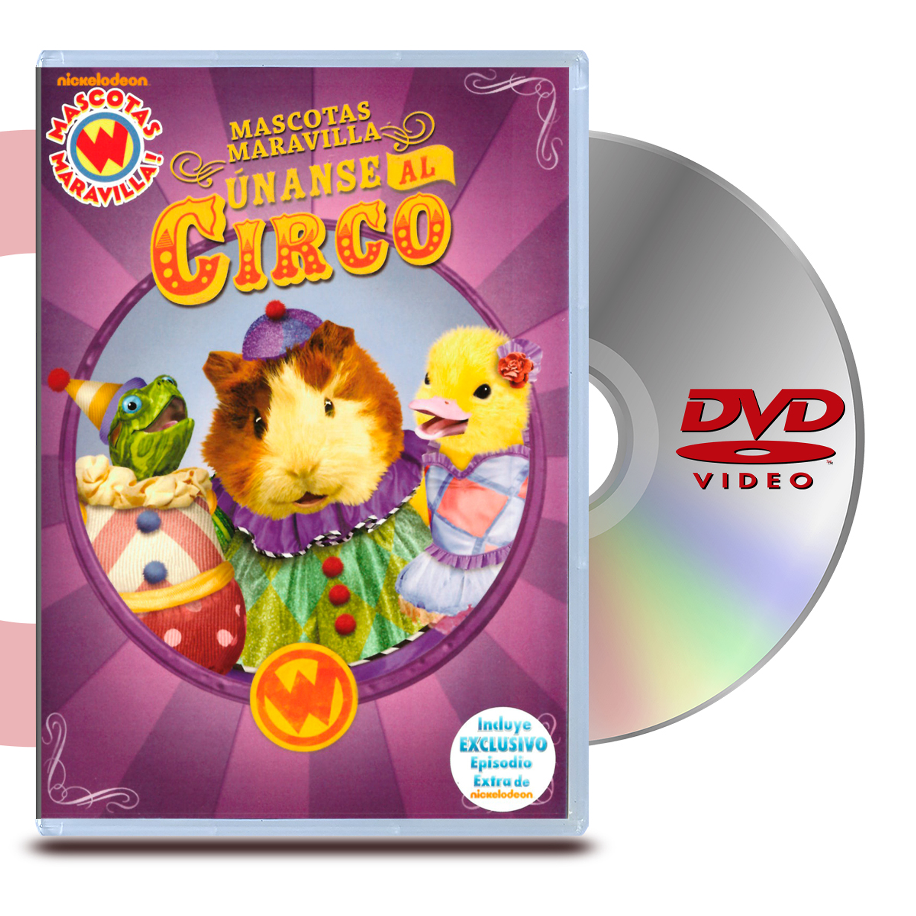 DVD MASCOTAS MARAVILLAS UNANSE AL CIRCO (OFERTA)