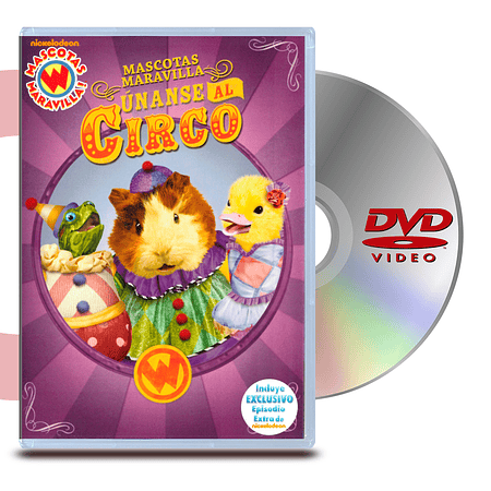 DVD MASCOTAS MARAVILLAS UNANSE AL CIRCO (OFERTA)