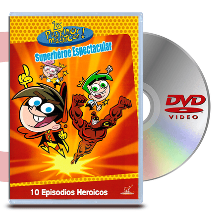 DVD PADRINOS MAGICOS SUPERHEROE (OFERTA)