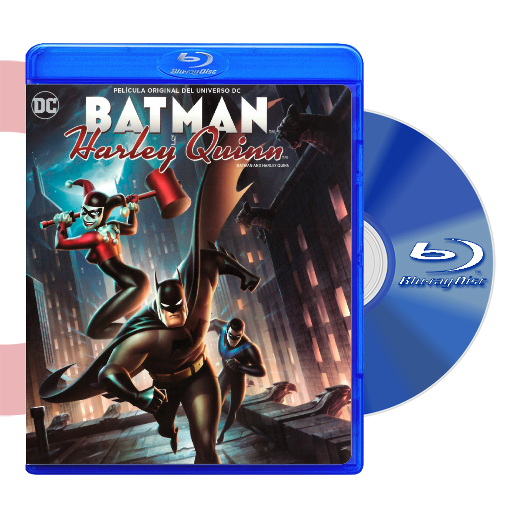 BLU RAY BATMAN Y HARLEY QUINN