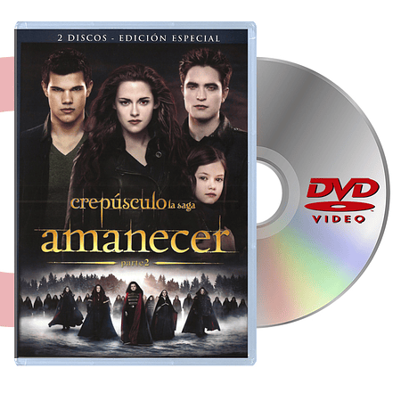 DVD AMANECER PARTE 2: (2 DISCOS)