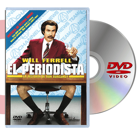 DVD EL PERIODISTA: LA HISTORIA DE RON BURGUNDY