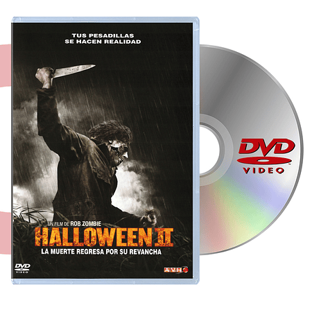 DVD HALLOWEEN 2 EL DIABLO CAMINA ENTRE NOSOTROS