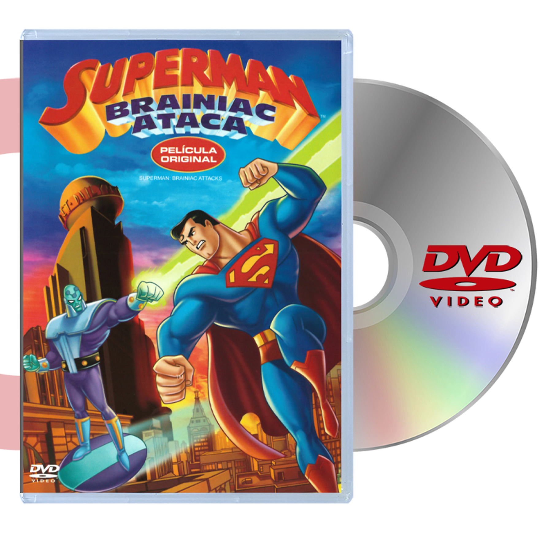 DVD SUPERMAN BRAINIAC ATACA