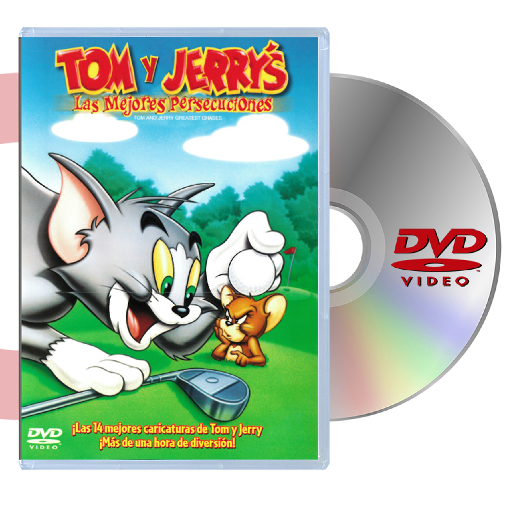 DVD TOM Y JERRY LAS MEJORES PERSECUCIONES