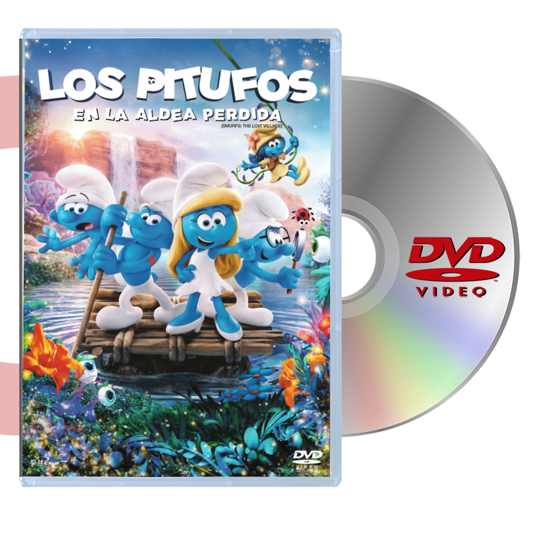 DVD LOS PITUFOS LA ALDEA PERDIDA