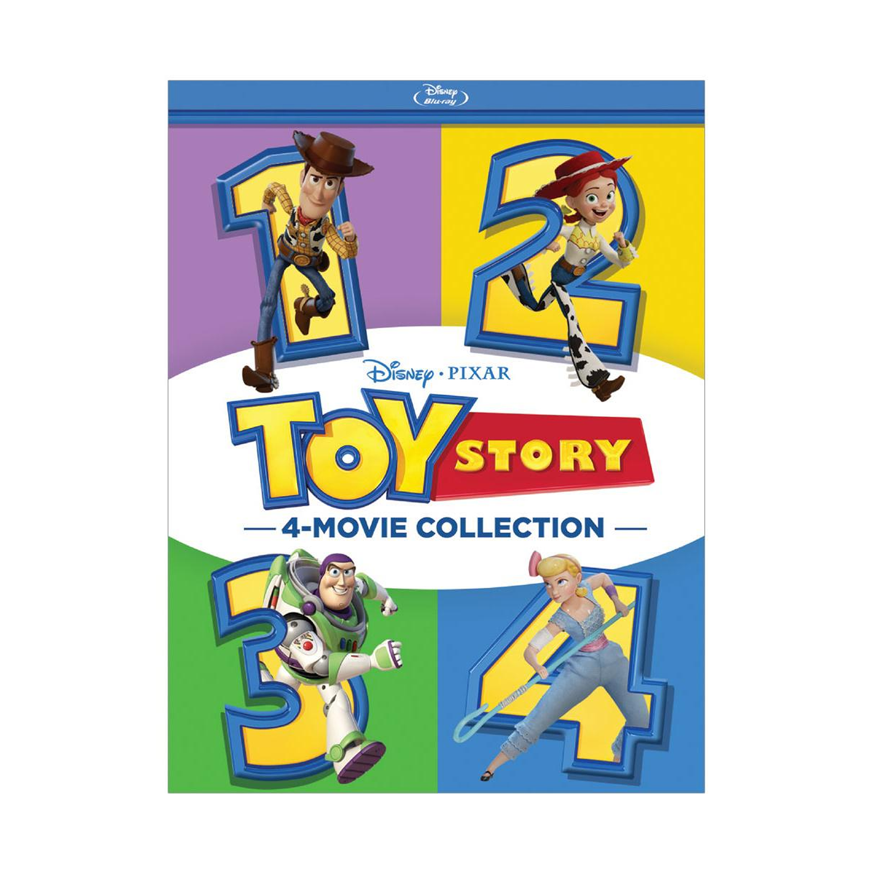 PACK BLU RAY TOY STORY 1 A 4