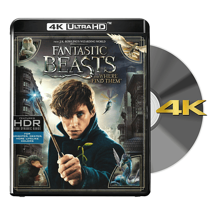 BLU RAY 4K ANIMALES FANTASTICOS Y DONDE ENCONTRARLOS