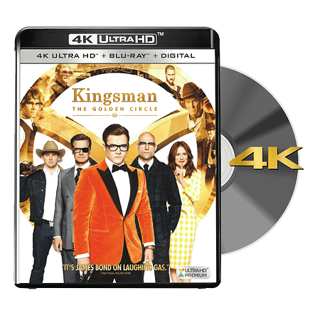 BLU RAY 4K KINGSMAN 2 THE GOLDEN CIRCLE