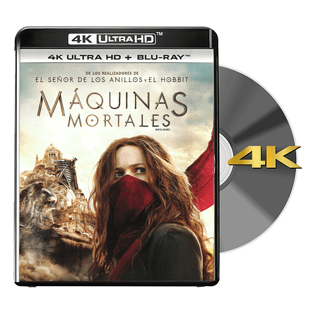 BLU RAY 4K MAQUINAS MORTALES