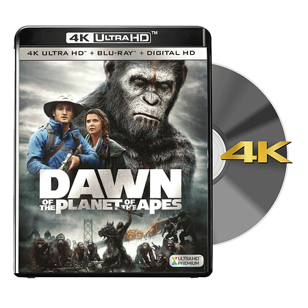 BLU RAY 4K PLANET OF THE APES DAWN
