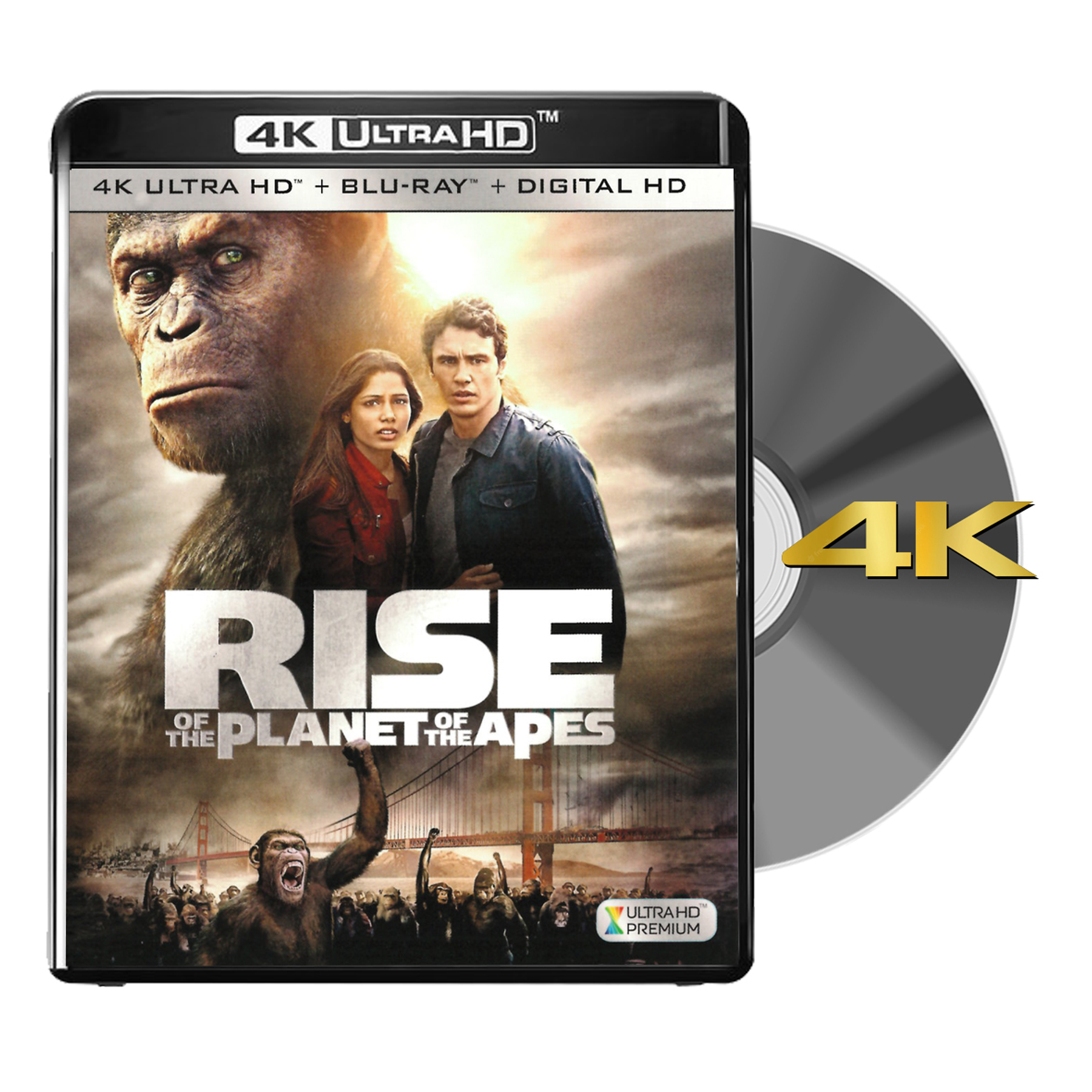 BLU RAY 4K PLANET OF THE APES RISE