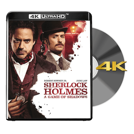 BLU RAY 4K SHERLOCK HOLMES JUEGO DE SOMBRA