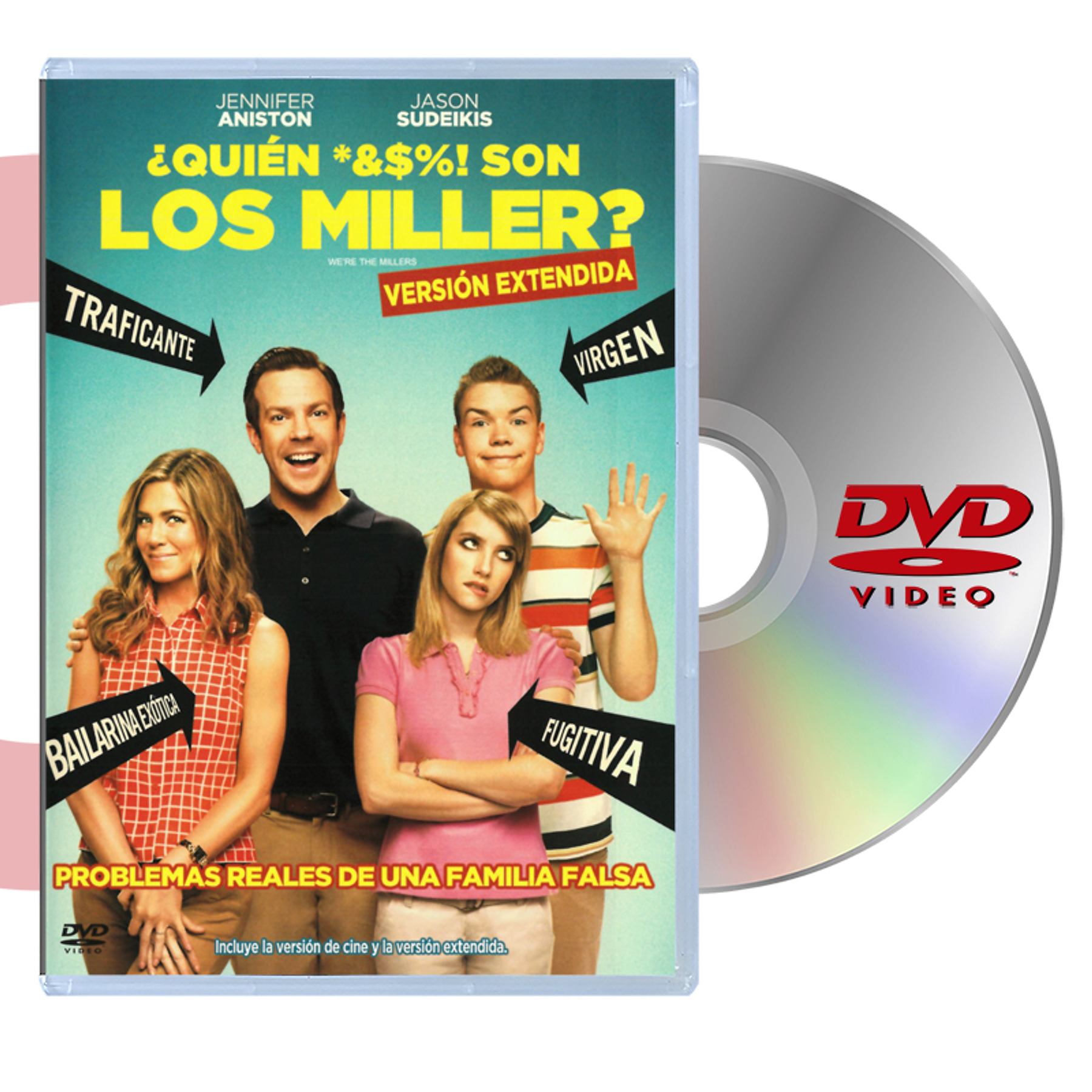 DVD ¿QUIÉN *&$%! SON LOS MILLER?