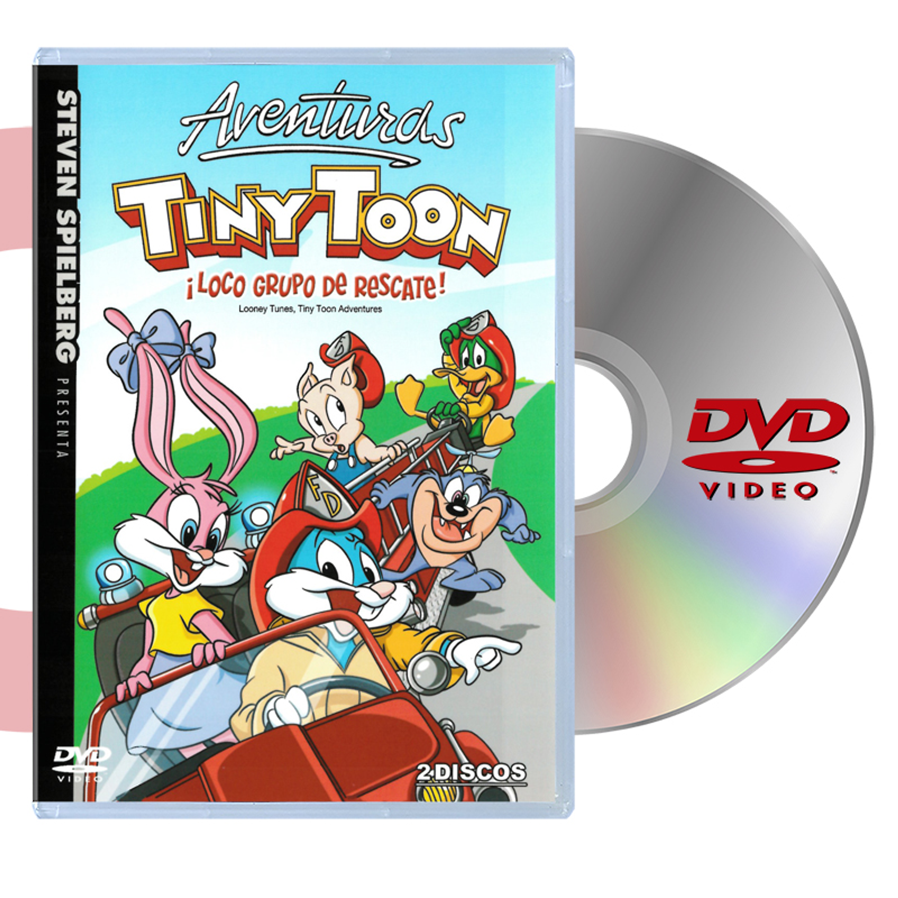 DVD AVENTURAS DE LOS TINY TOONS VOL 3