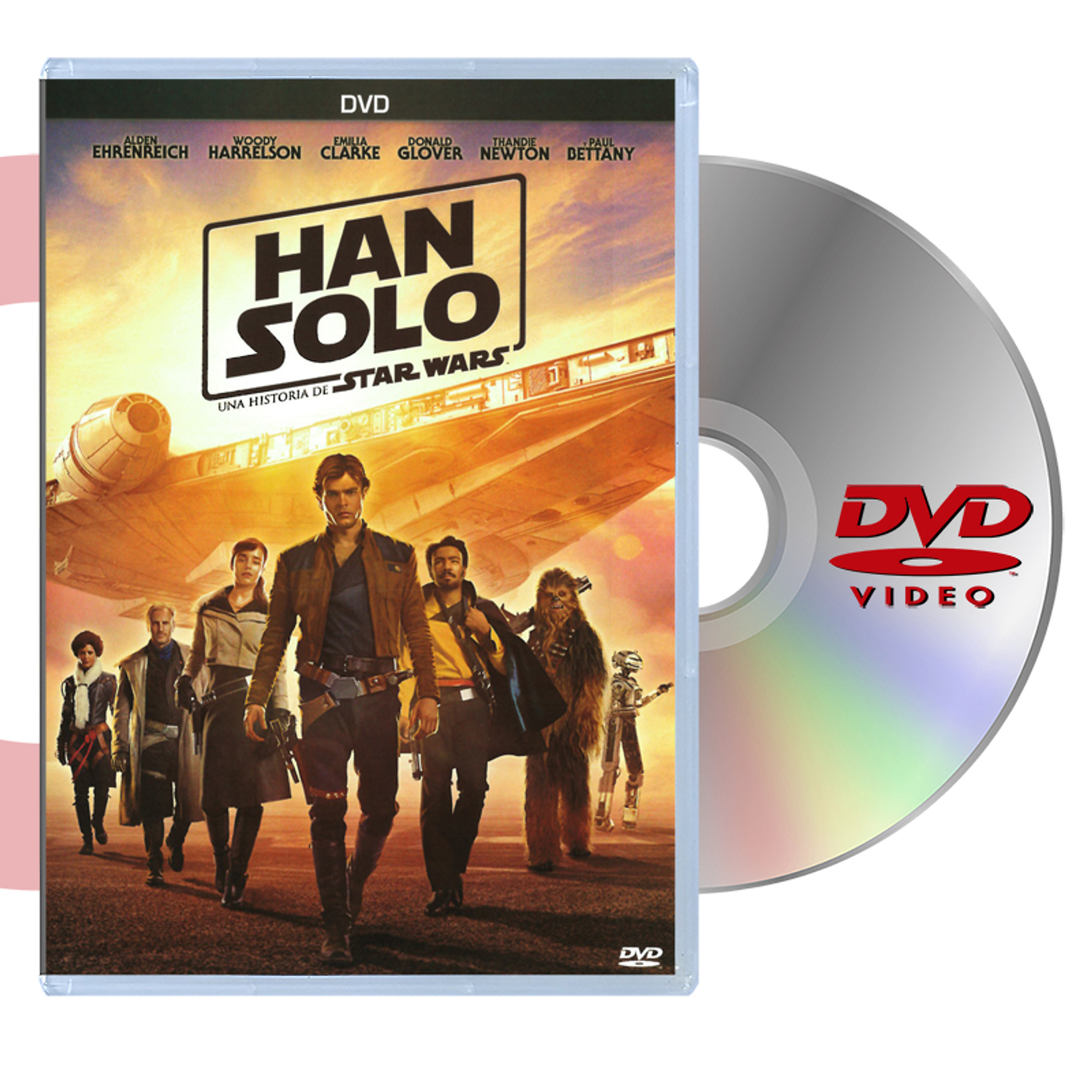 DVD HAN SOLO UNA HISTORIA DE STAR WARS