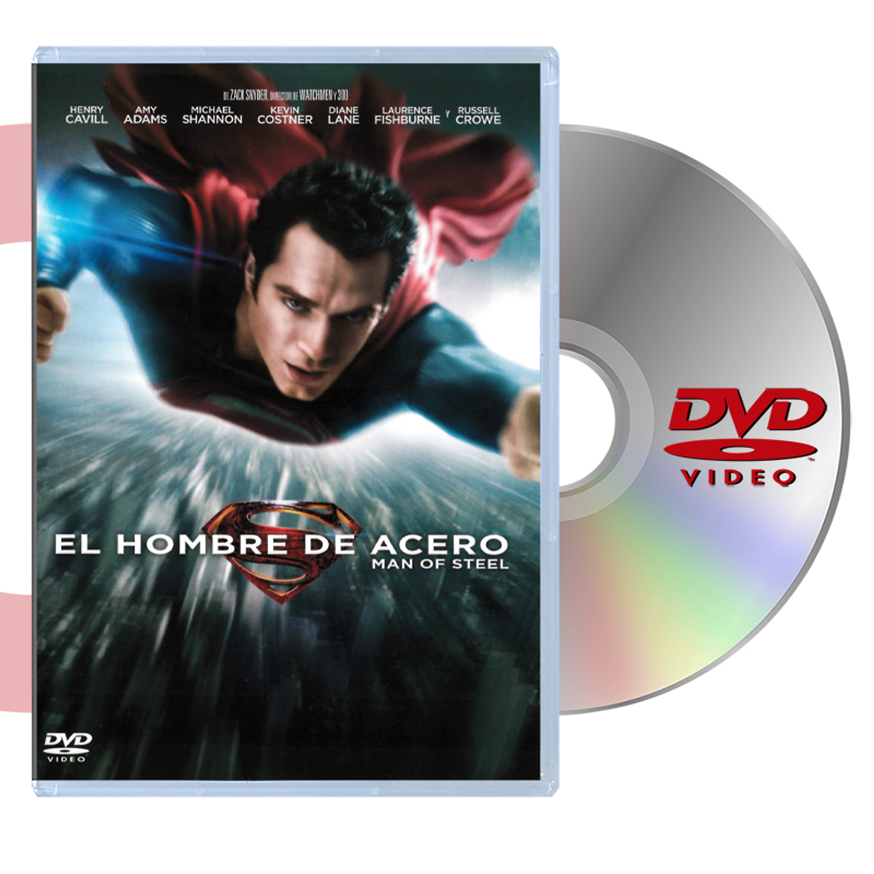DVD EL HOMBRE DE ACERO