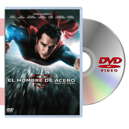 DVD EL HOMBRE DE ACERO