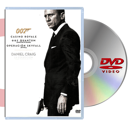 DVD JAMES BOND PACK DANIEL CRAIG