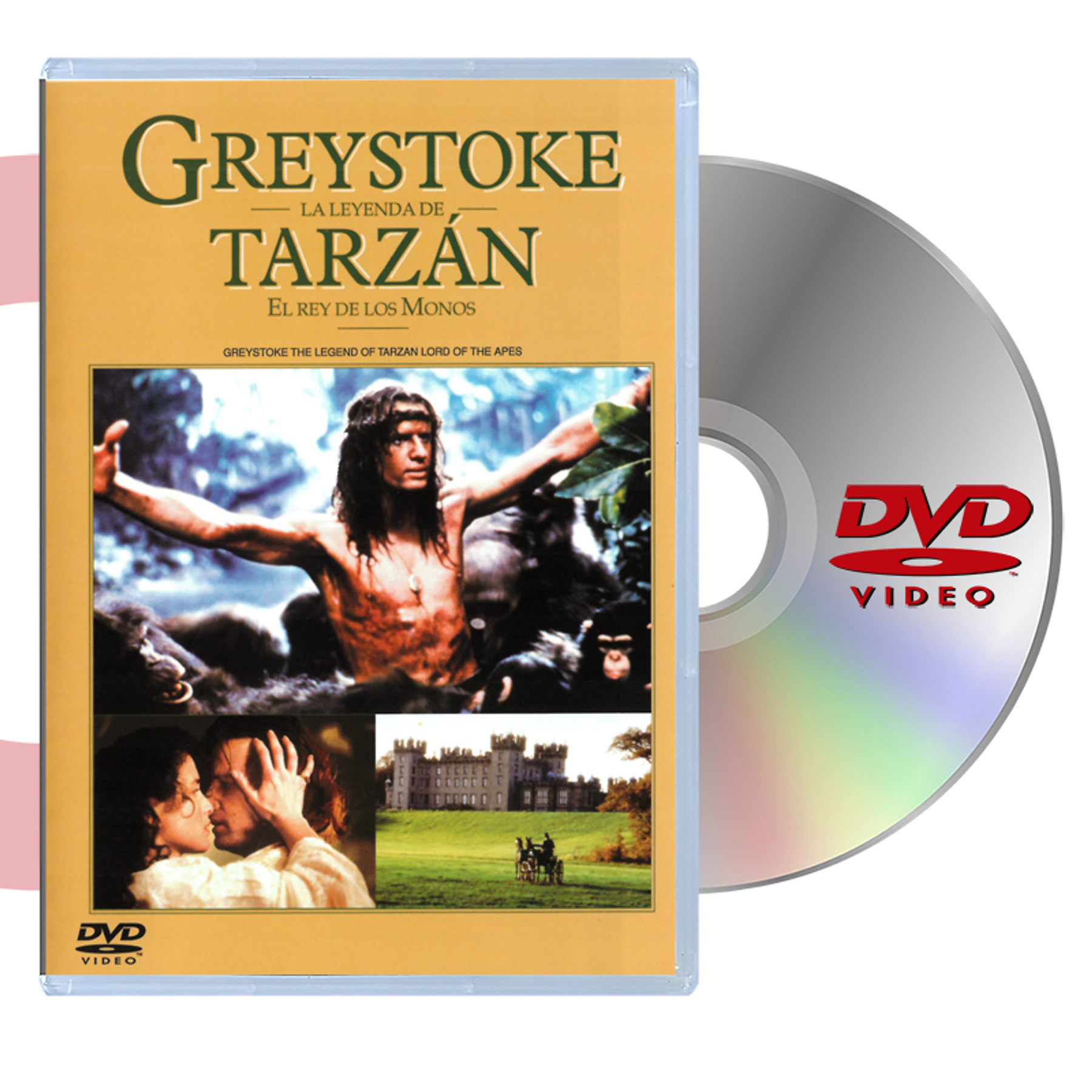DVD GREYSTOKE LA LEYENDA DE TARZAN REY