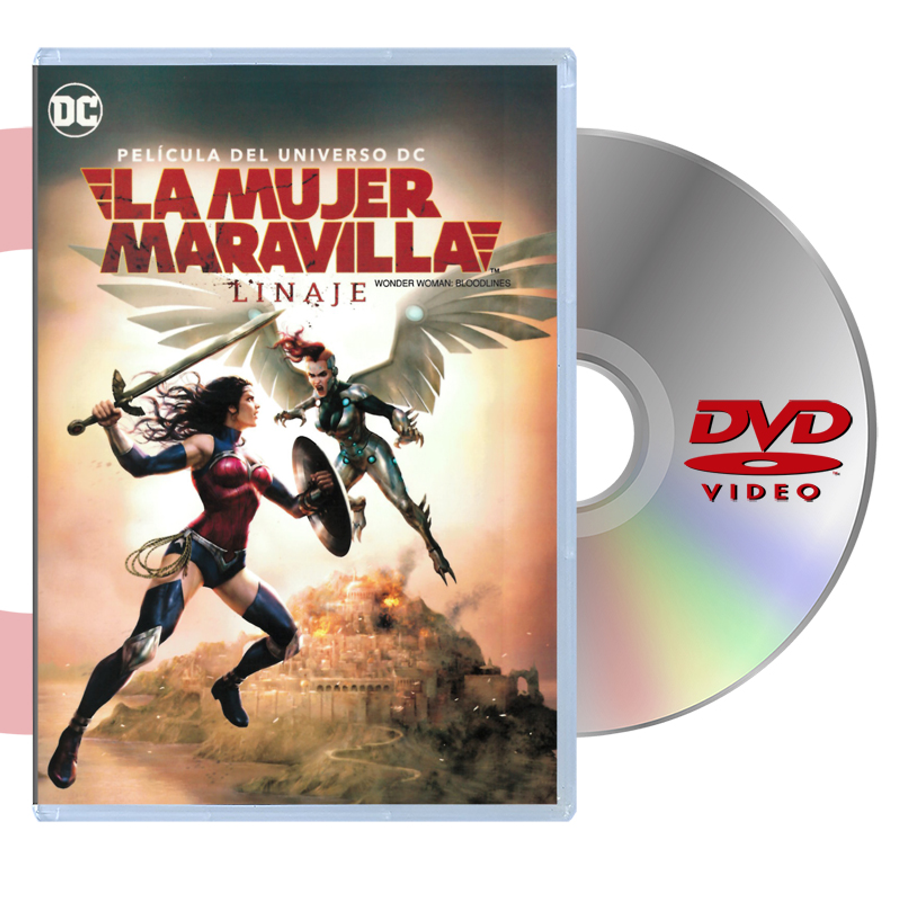 DVD LA MUJER MARAVILLA LINAJE