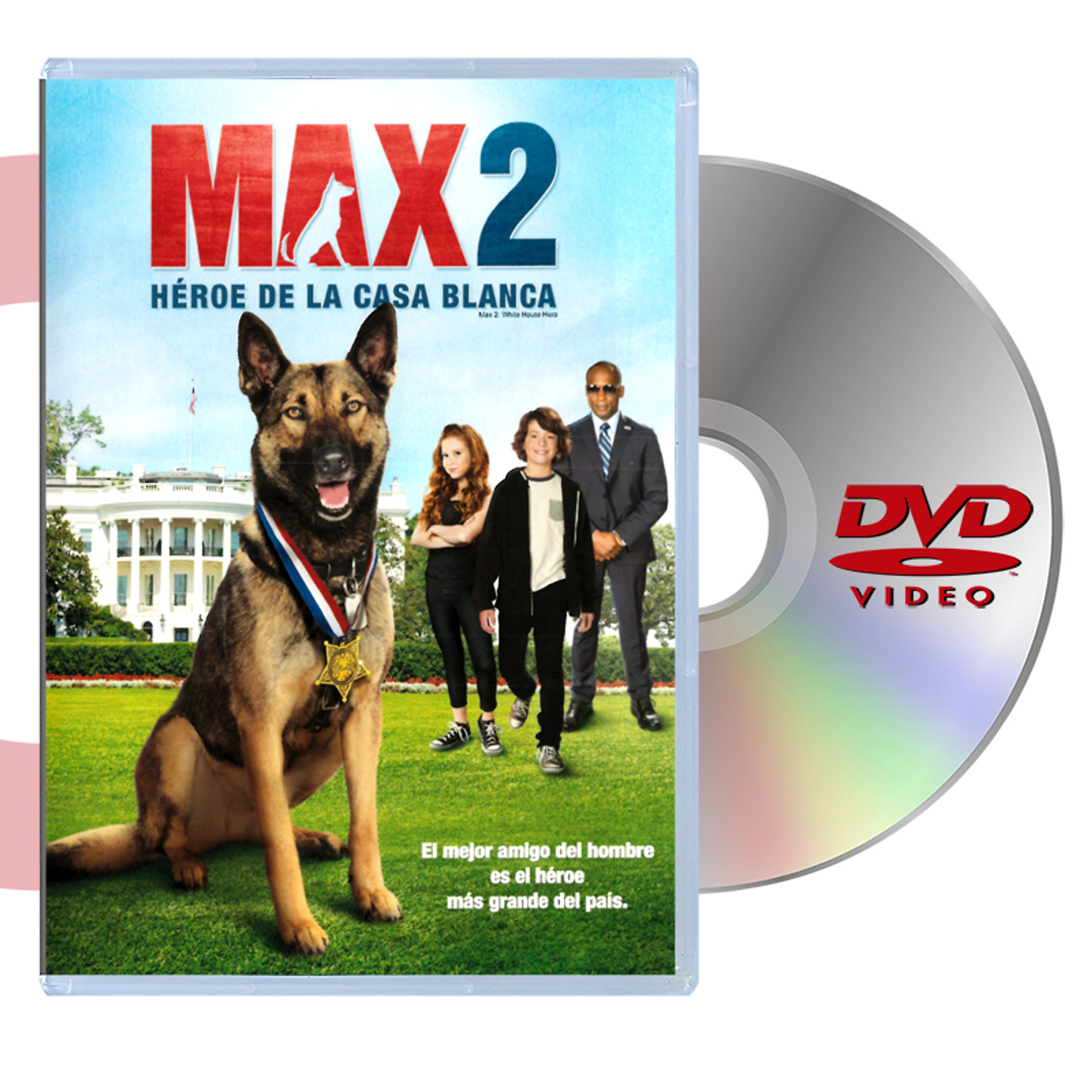 DVD MAX 2 HEROE DE LA CASA BLANCA