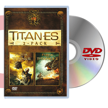 DVD PACK FURIA DE TITANES 1 Y FURIA DE TITANES 2