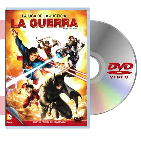 DVD LIGA DE LA JUSTICIA GUERRA