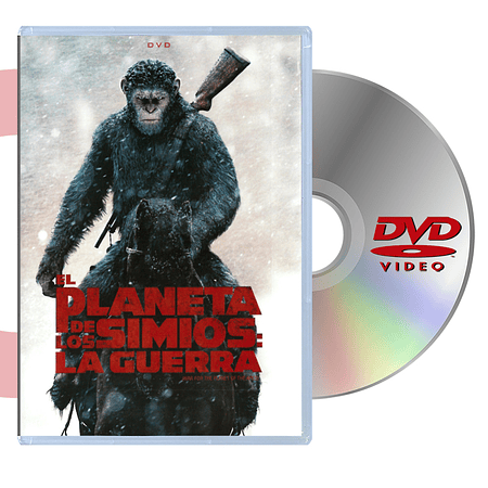 DVD PLANETA DE LOS SIMIOS: GUERRA