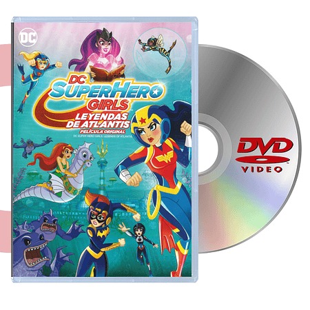 DVD SUPERHERO GIRLS LEYENDAS DE ATLANTIS