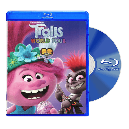 BLU RAY+DVD TROLLS 2: WORLD TOUR