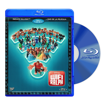 BLU RAY+DVD WIFI RALPH