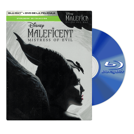 STEELBOOK BLU RAY+DVD MALEFICA DUENA DEL MAL