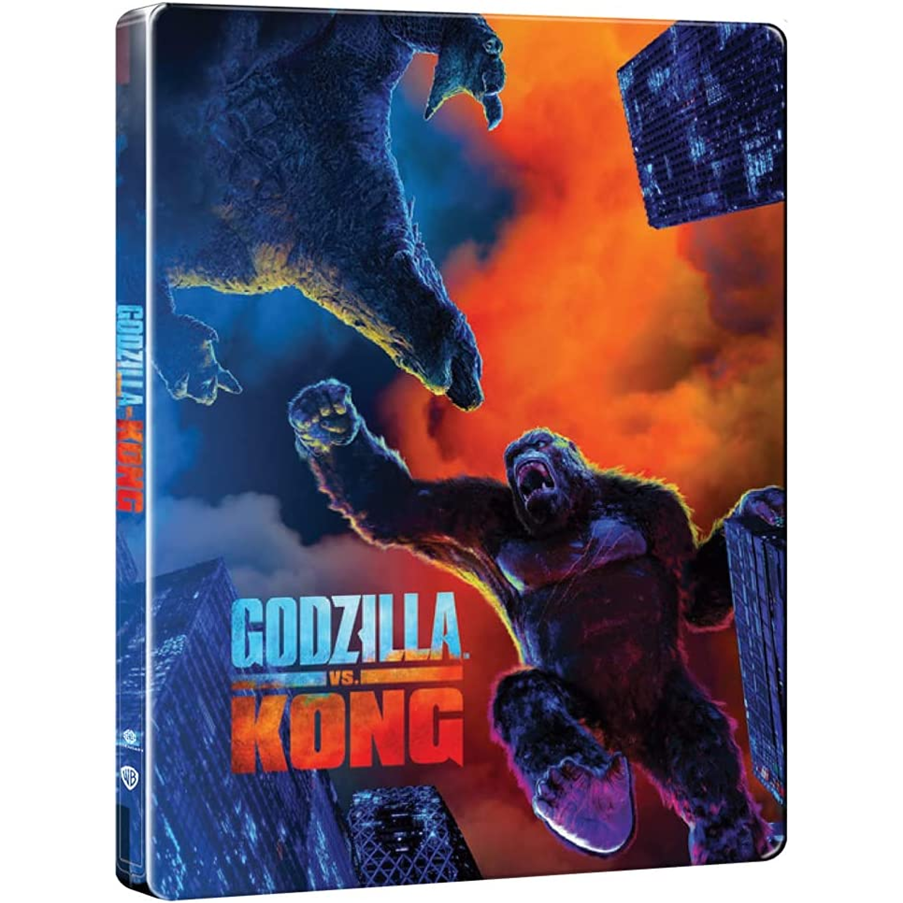 STEEL BOOK BLU RAY GODZILLAS VS KONG BD+DVD