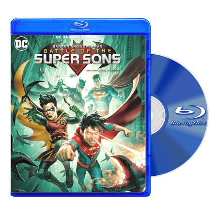 BLU RAY DC BATMAN Y SUPERMAN: LA BATALLA DE LOS SUPER HIJOS