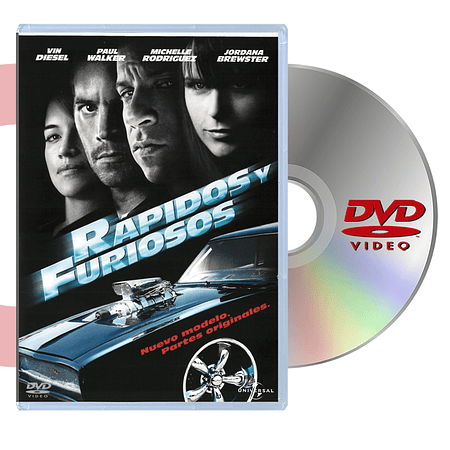 DVD RAPIDO Y FURIOSO 4